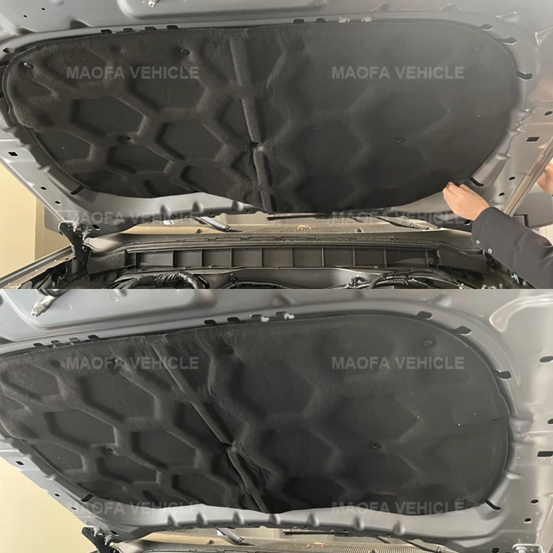 Car Interior Accessories Car Hood Heat Insulation Pad Soundproof Insulation Cotton For Ford Bronco 2/4 Door 2021 2022 2023