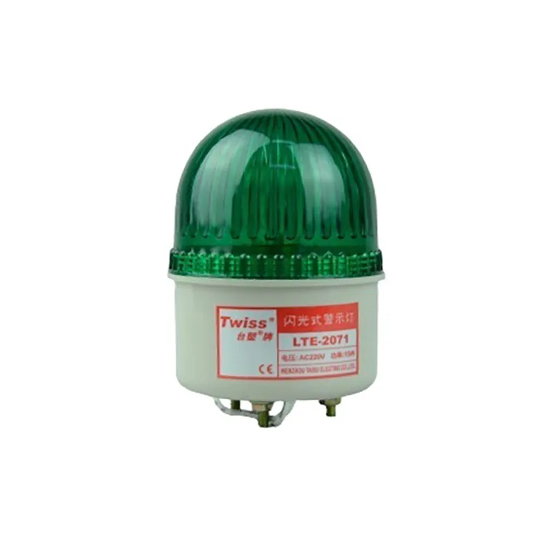 rotary beacon flashing light Multicolor options 12V 24V 110V 220V led safety warning light