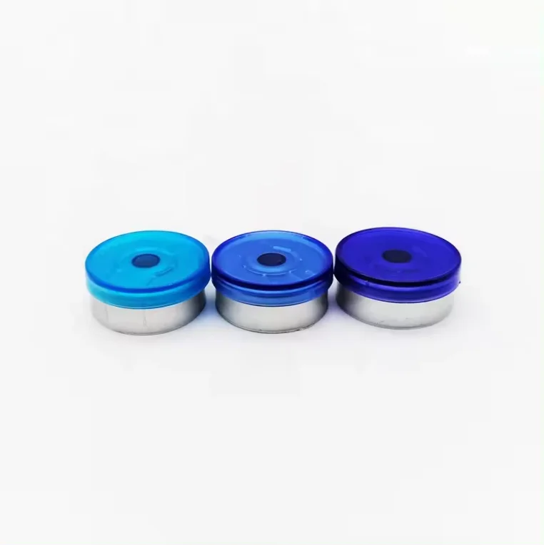 20mm 13mm  Colored Aluminum-plastic Flip off Top Vial Cap for Injection Vials Sealing