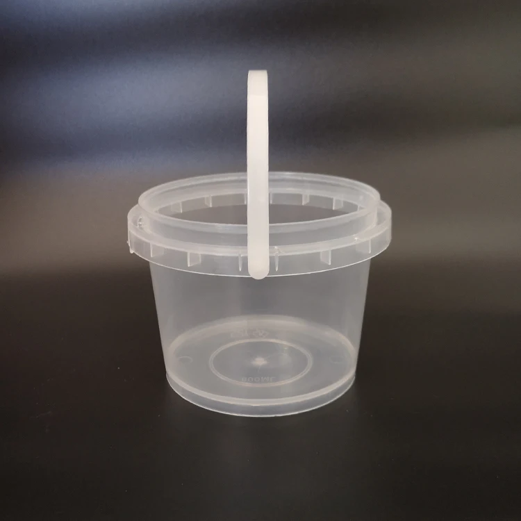 Customized Logo Printing Food Grade 1-30L/1-8 Gallon Popcorn Buckets Storage Box Food Pail with Lid and Handle