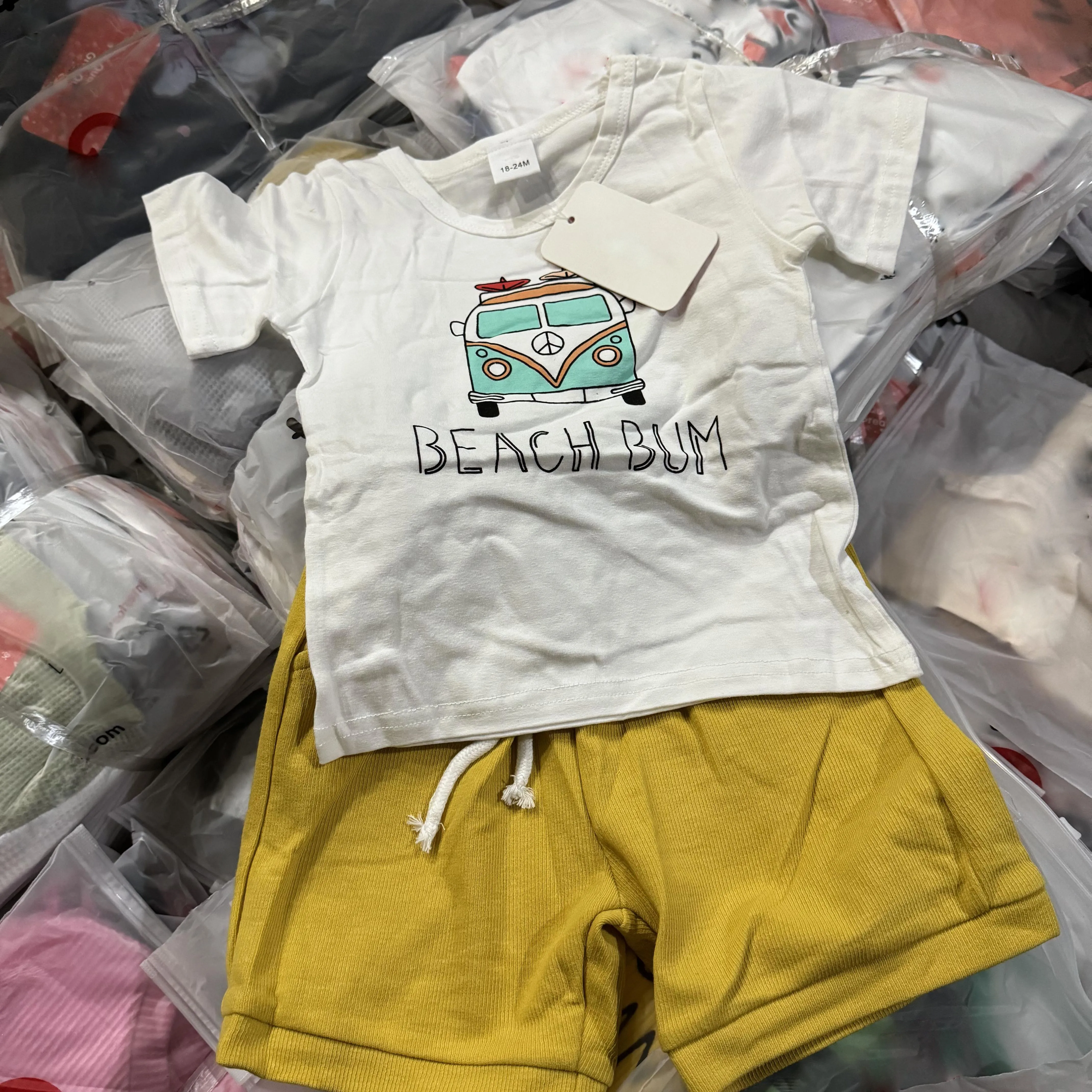 Clothing Wholesale Kids Sets Wear Brand New Suppliers Ropa De Ninos Children Wear Boy Girls Baby Clothes Bales