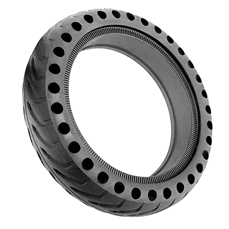 Dropships Color Rubber 8.5 inch honeycomb solid tire for xiaomi m365 scooter and PRO electric scooter parts 8 1/2*2 Red Tyre