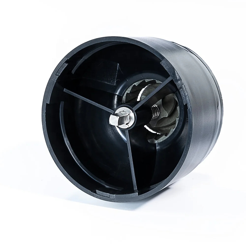 Custom Logo black USB rechargeable espresso electric grinder 3.7V mini electric coffee grinder with automatic stop function