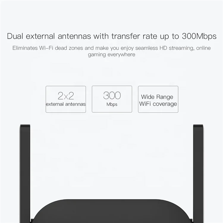Оригинальный 300 Мбит/с усилитель 2.4G беспроводное устройство повторитель Mi удлинитель Pro Xiaomi Wifi