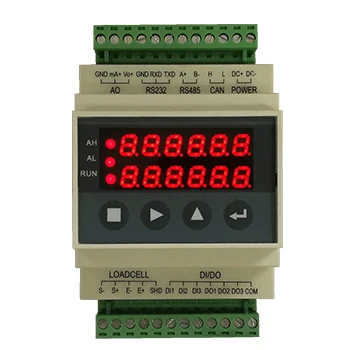 Load cell Indicator With 4-20mA 0-10V Output For Weight Control Transmitter