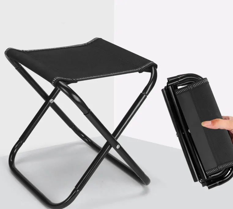Outdoor Camping Price Is Cheap Pocket Folding Chair Small Size Folding Chair Hot Selling Barbecue Stools