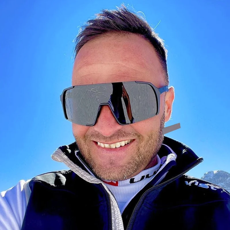 polarized tr90 impact resistant sport tr90 photochromatic cycling sunglasses mens clear biking glasses