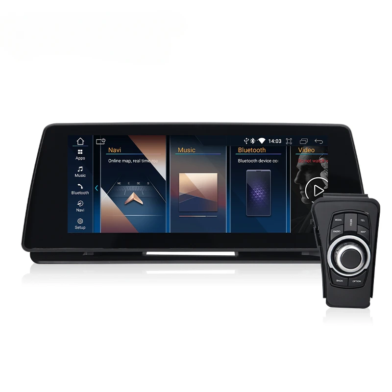 For BMW F30 F31 F34 Android 12 8+128G Touch Screen Upgrade Display GPS Navigation With WIFI 4G USB BT Carplay Auto Stereo