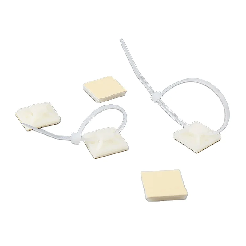 Nylon Cable Tie Mounts Cable Tie Mounting Base Self adhesive TM40 40x40