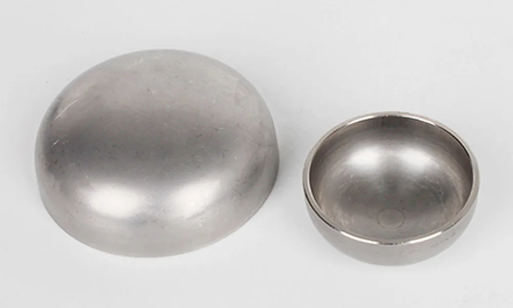 Competitive Price ASTM Welded 304 316 ANSI B16.9 End Round Equal Forged Seamless Hydraulic Pressure Stainless Steel Pipe Cap