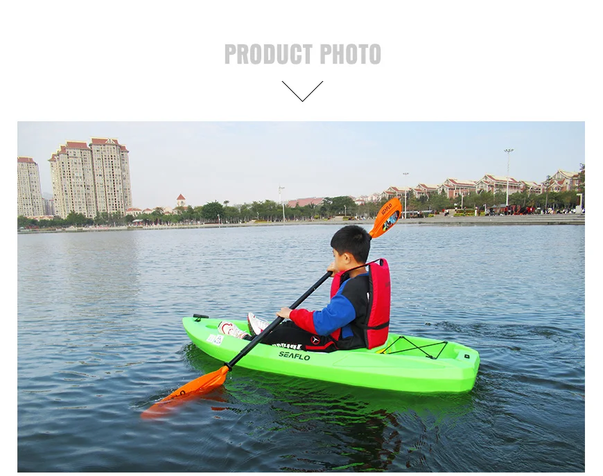 SEAFLO wholesale good price mini canoe cheap 6ft kids kayak supply stable safety youth friendly children kayak for sale near me