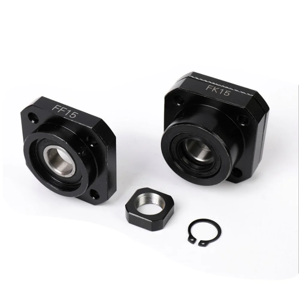 Factory Price Ball Screw FkFf12 Linear Shaft Fixed Side Support Unit For Cnc Router Milling Machine