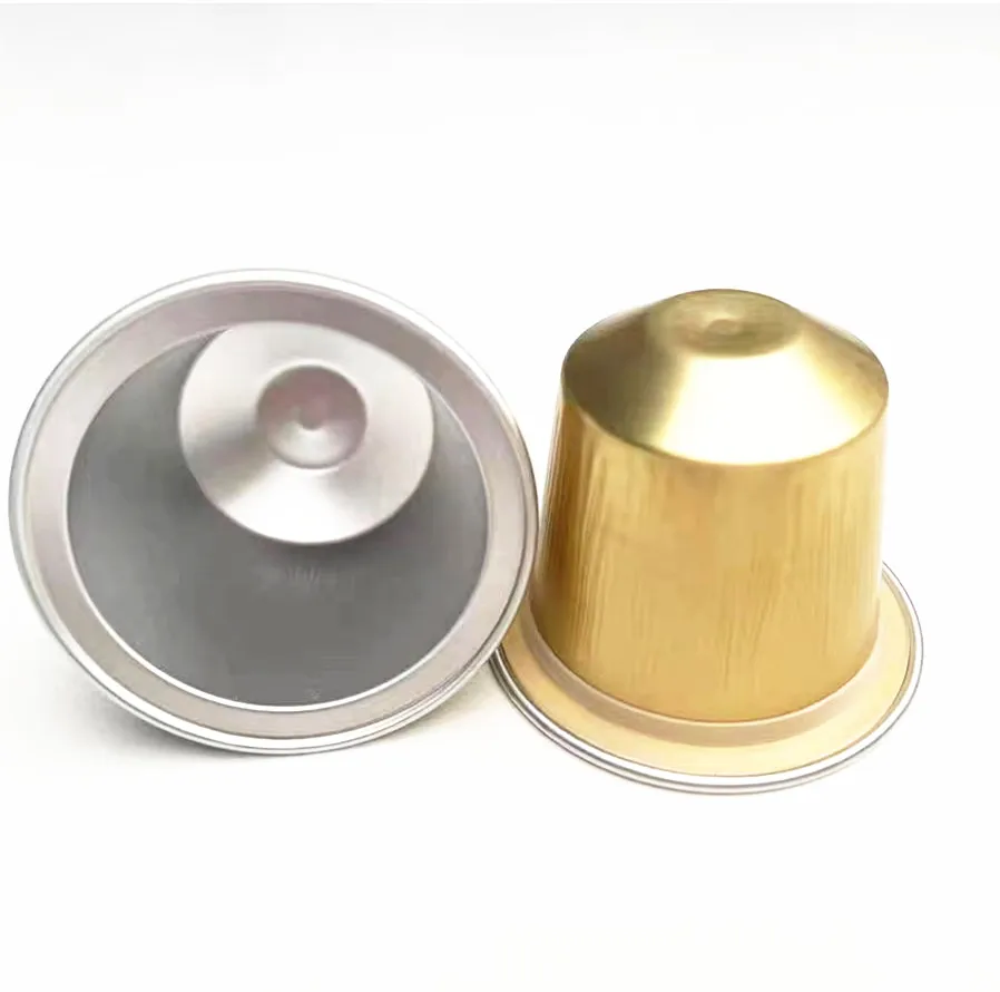 2023  5g 15ml Nespresso Capsules Empty Coffee Capsule Aluminum Foil Lid Capsula De Cafe Storage Good Price