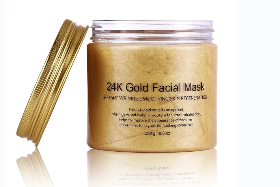 Private Label Anti Wrinkle Best Selling Products Pure 24K Gold Collagen Face Mask