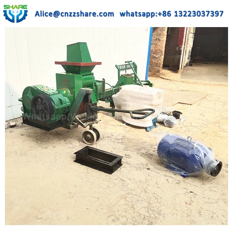 Used soil brick maker making machine Sri Lanka earth mud clay brick making machine for sale in South Africa