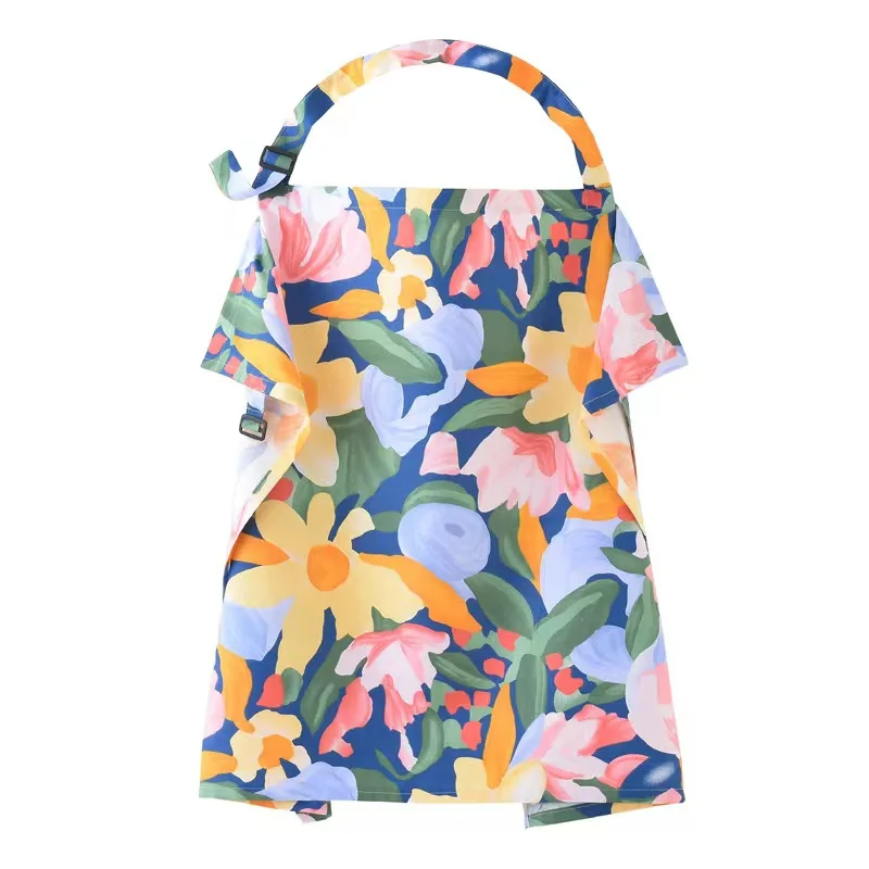 Famicheer BSCI feeding scarf muslin nursing cover cape for breastfeeding