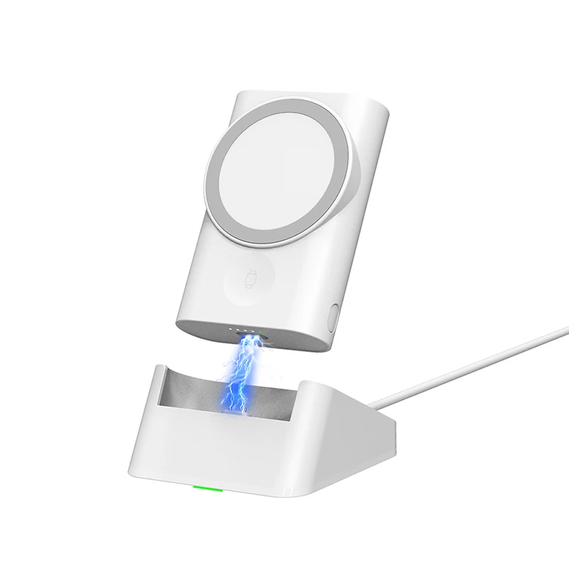 3 In 1 Innovative 5200mAh Mag Safe Wireless Charger Magnetic Power Battery For iPhone13 12 12pro max