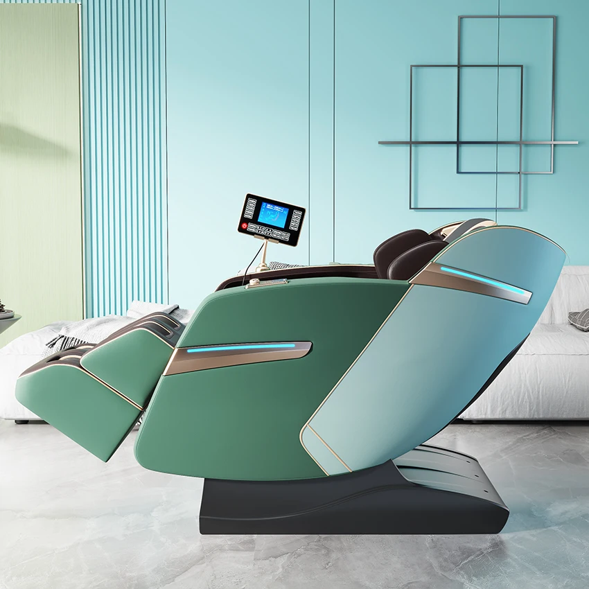 silla de masaje 4d electrico gravedad cero de cuerpo completo 4d sl track shiatsu