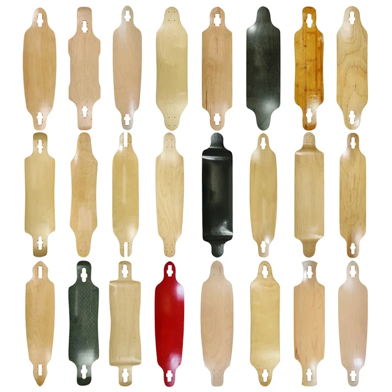 40 inch northeast maple wooden longboard skateboard deck