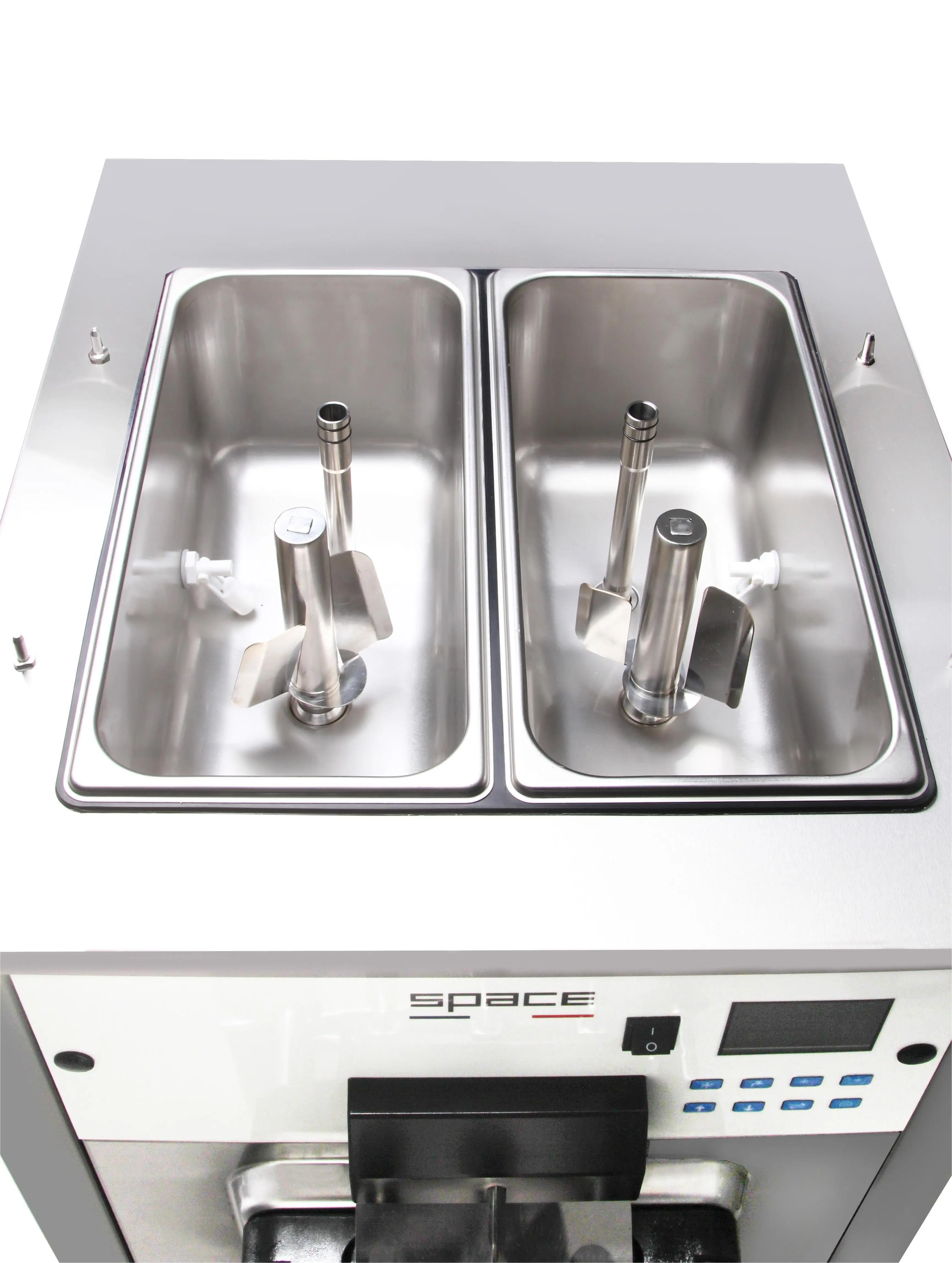 SPACE Twin flavor  table ice cream machine soft cone ice cream maker machine