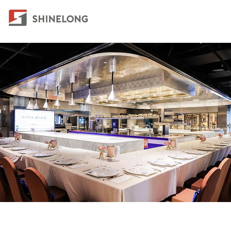 Shinelong Complete Kitchen Cooking Equipment Stainless Steel Hotel Supplies Restaurant Equipment