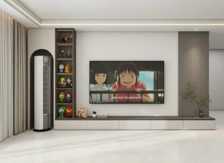 TV cabinet unit wall panel customized modern design for living room bedroom decoration tv cabinet wall