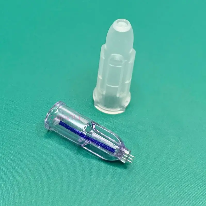 Nanosoft Fillmed-Microagujas, Aguja Nanosoft 3Pin 34G 0,6Mm Antienvejecimiento Alrededor De Ojos Y Cuello