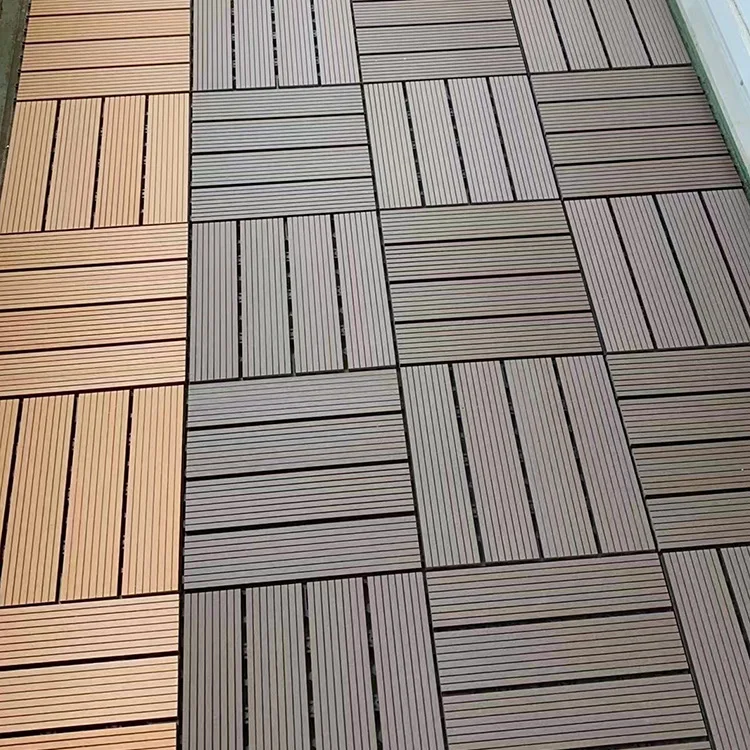 HDPE waterproof out wpc decking Alternative solid wood for outdoor for swimming pool