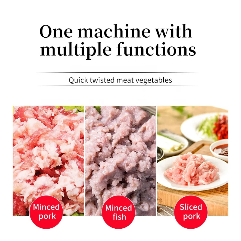 JQ Hot sale automatic meat cutting slicing machine electric commercial meat cube cutters fresh meat grinders & slicers price