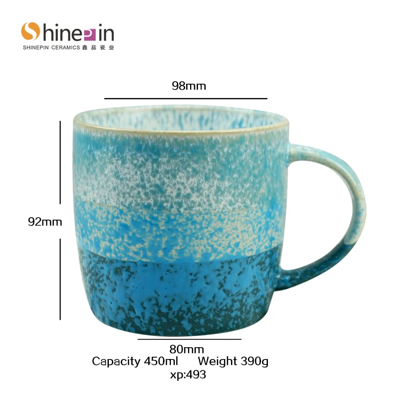 Wholesale custom sublimation blank glaze colored porcelain tea and coffee cups clay mug ceramic coffee ceramic mugs with saucer