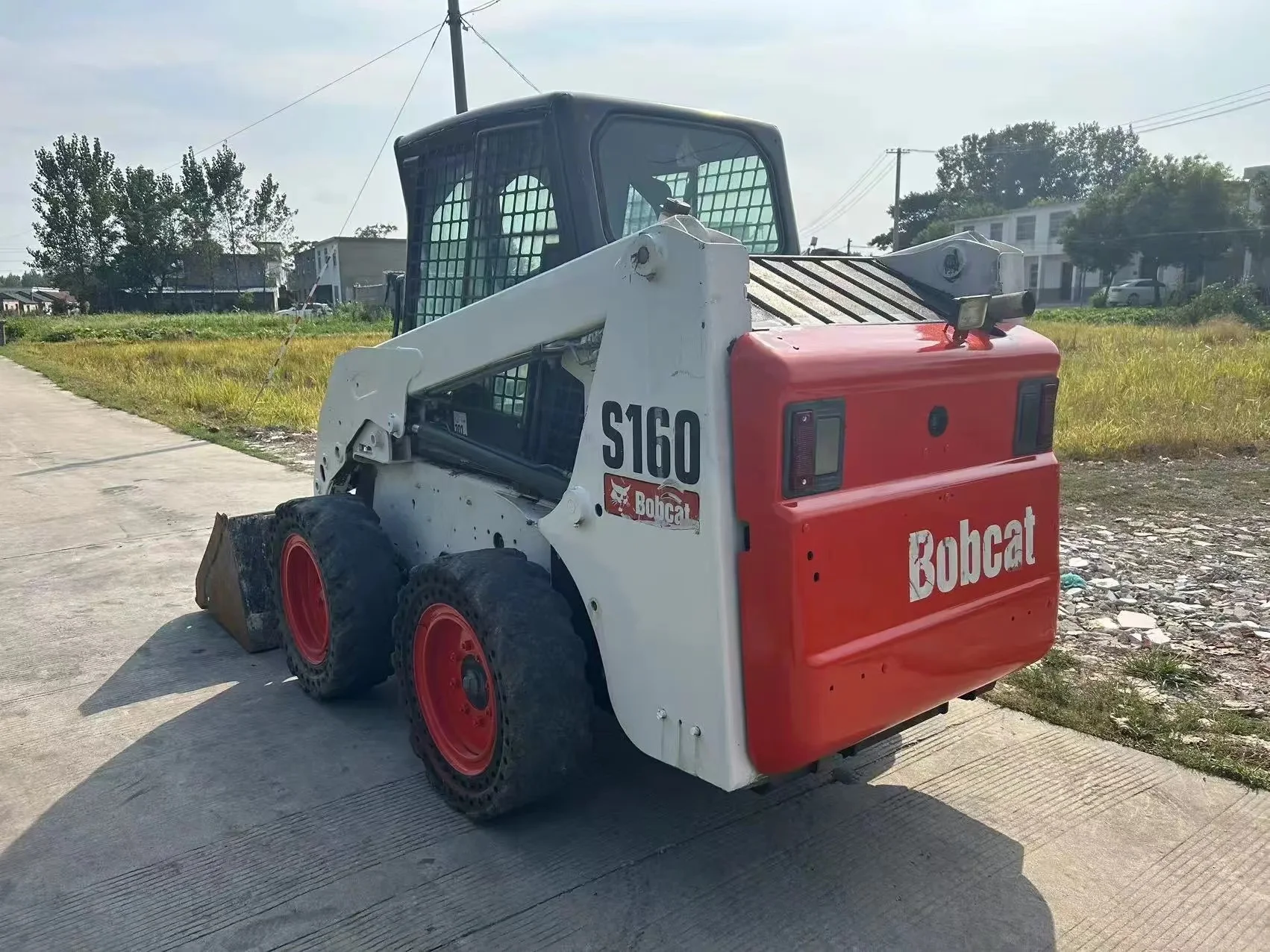 Good Condition Uesd Original Bobcat S160 Wheel Loaders Used Mini Wheel Loader Bobcat S160 Steer Loader s175 s180