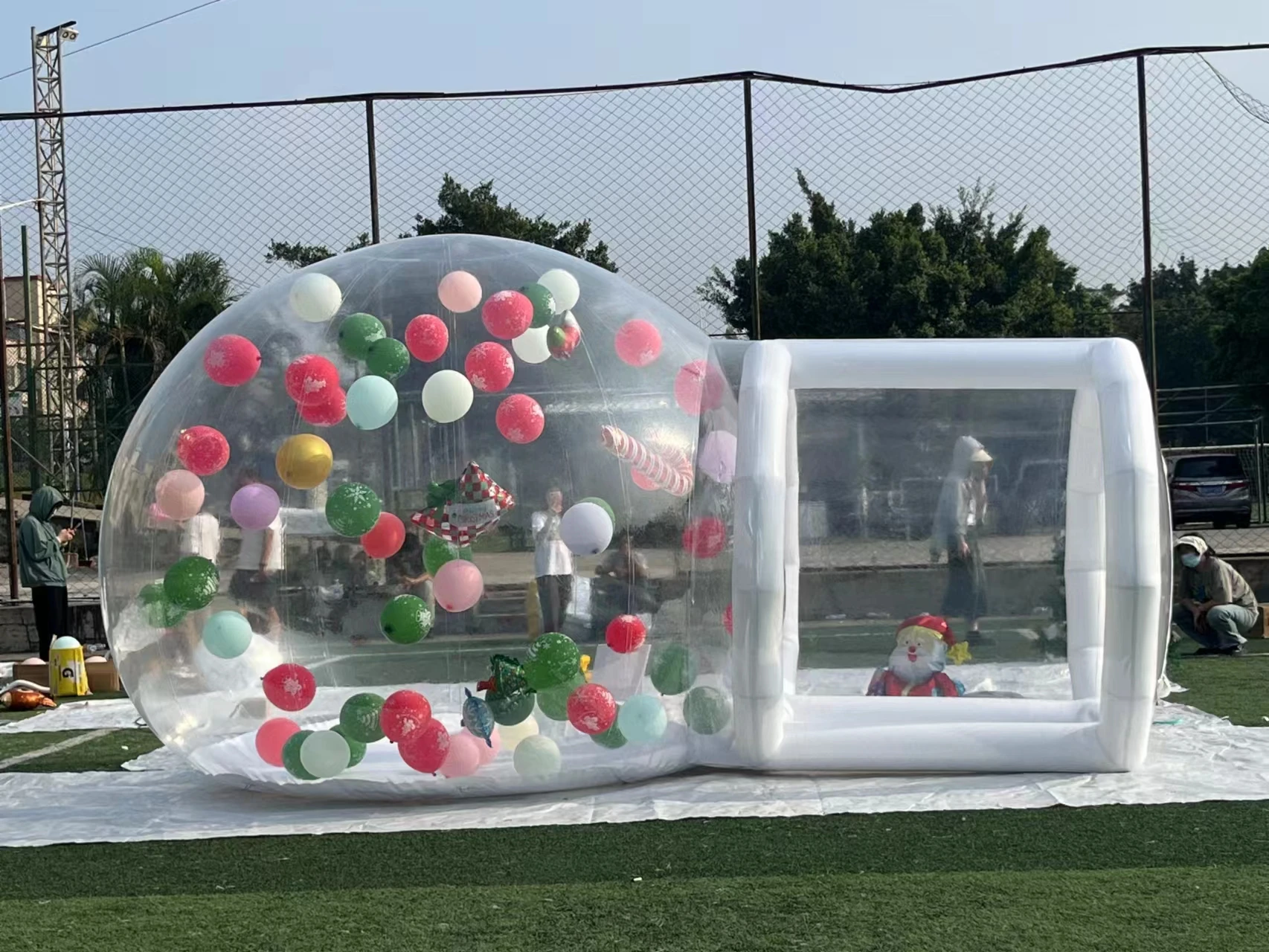 Hot Sale Outdoor Giant Transparent Inflatable Crystal Dome Party Balloon House Bubble House for Kid