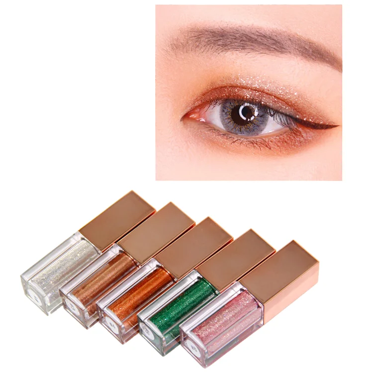 Makeup Princess Ready to Ship 10 color liquid eyeshadow concealer long lasting glitter duochrome liquid eye shadow for make up