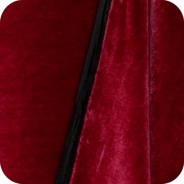 Silk rayon velvet, iridescent 2-tone colors in Gray/lilac Brown/purple Gray/yellow Turquoise/purple Gray/gold Fuchsia/black