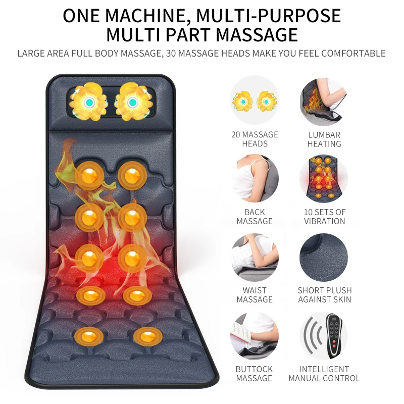 Multifunction Full Body Massager massage mattress Pain