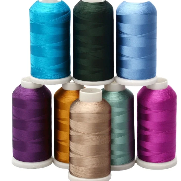 100% polyester embroidery thread 4000 yards