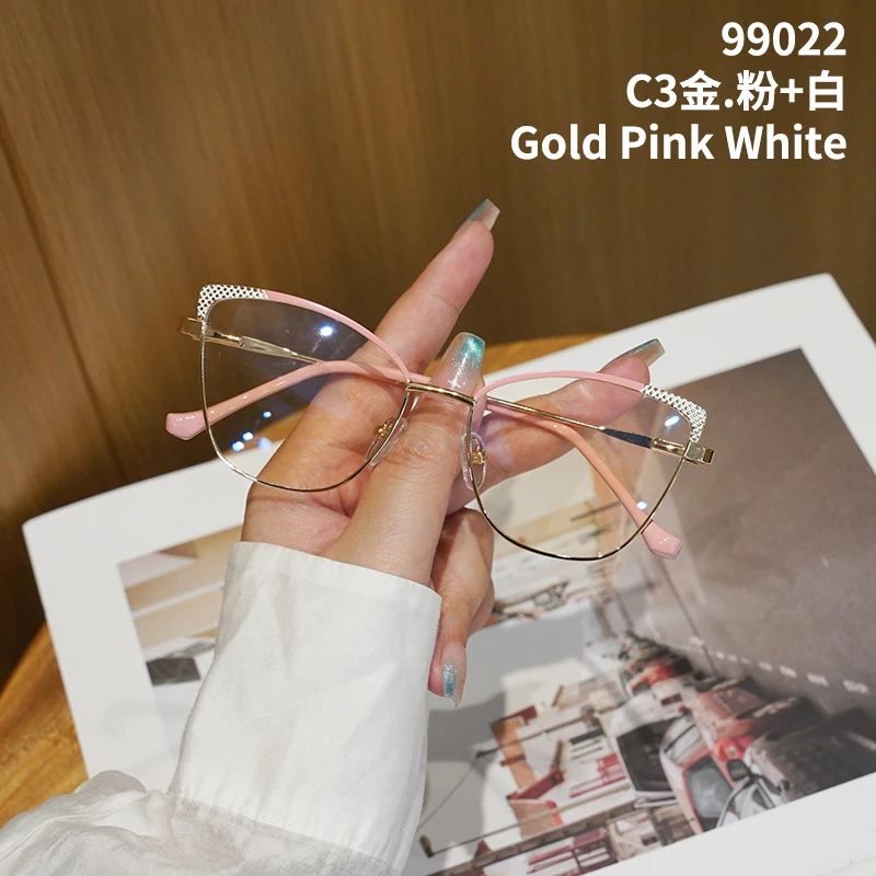 2024 Anti Blue Light Myopia Optical Glasses Stylish Custom Made Eyeglass Frames Photochromic Eyeglasses Wholesale