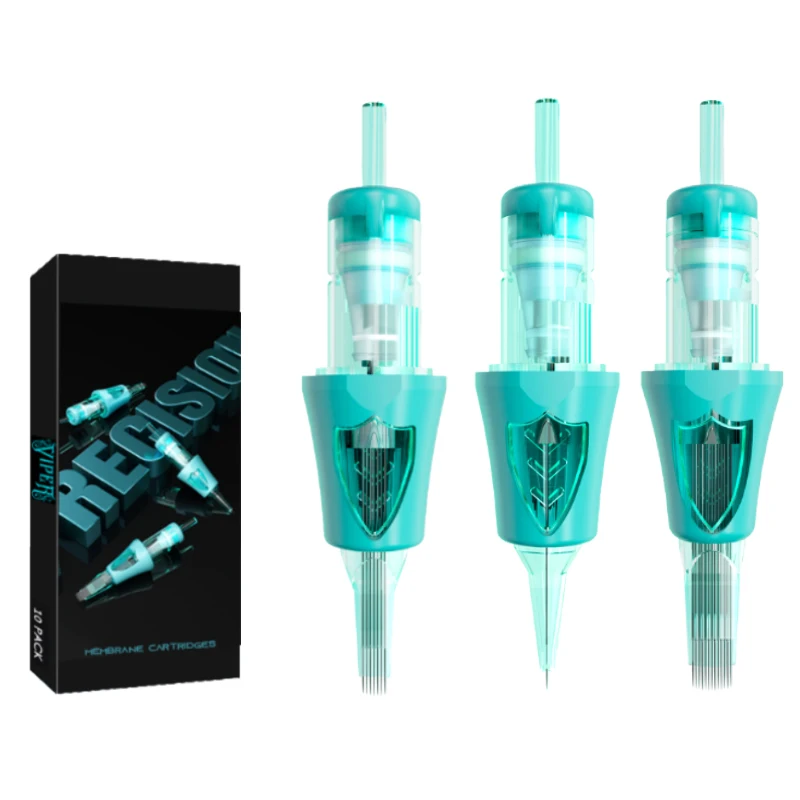 Disposable Membrane Tattoo Cartridge Needles Universal  Tattoo cartridge needle silicone sleeve