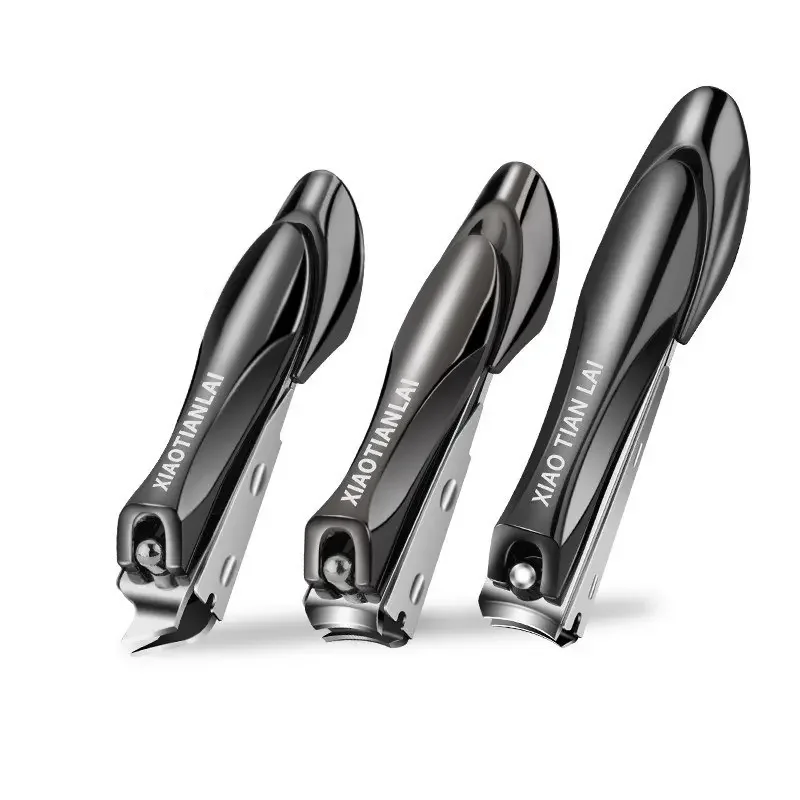 Nail Clipper Manicure Set Shape Bevel Mantis Anti-Splash Stainless Steel Professional Nail Cutter Tools  For Personal