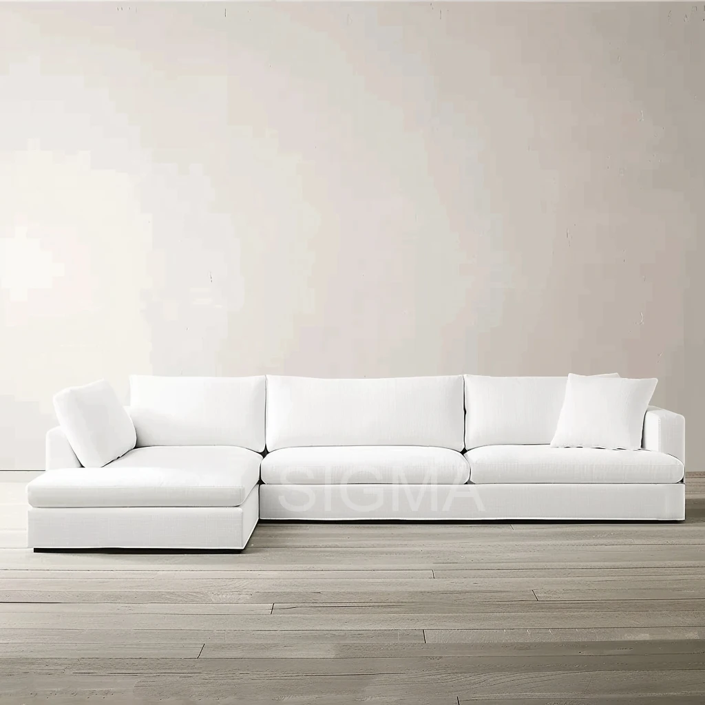 New high-quality luxury Italian sofa set home furniture living room sofa