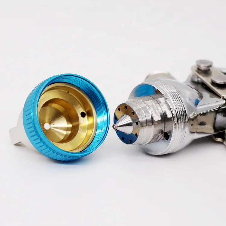 HVLP 1.4mm paint Gun 600ml top cup gravity High Quality pneumatic Spray Gun