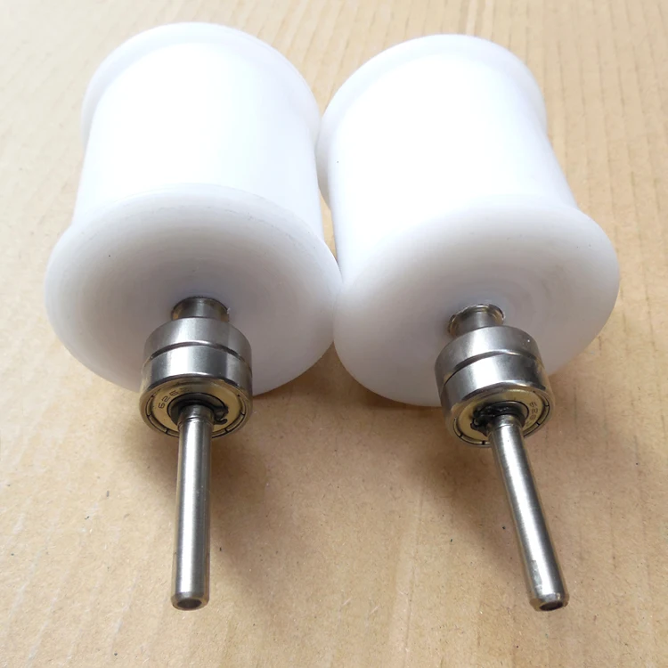 Plastic POM roller galvanized antirust silica gel roller roller