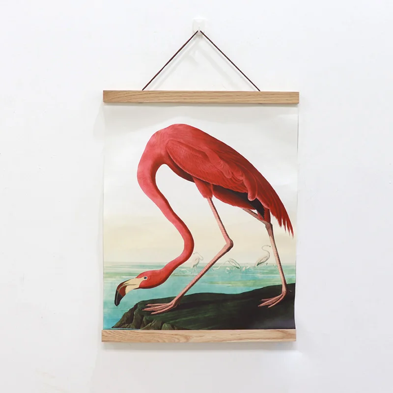 Diy Frame Hanging Wooden Poster Wood Picture Wall Framework Solid wood Arts Print Hanger Frames