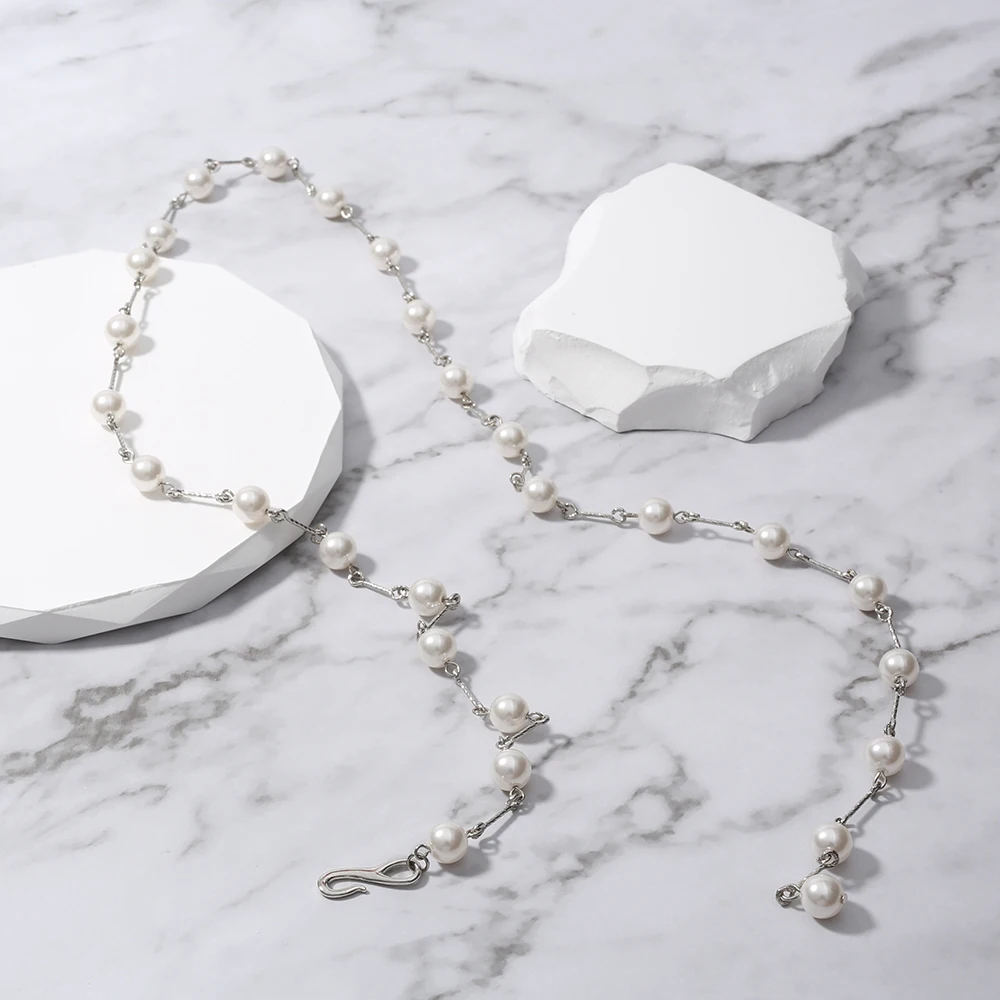 Hot selling adjustable collar pearl luxury necklace for women jewelry