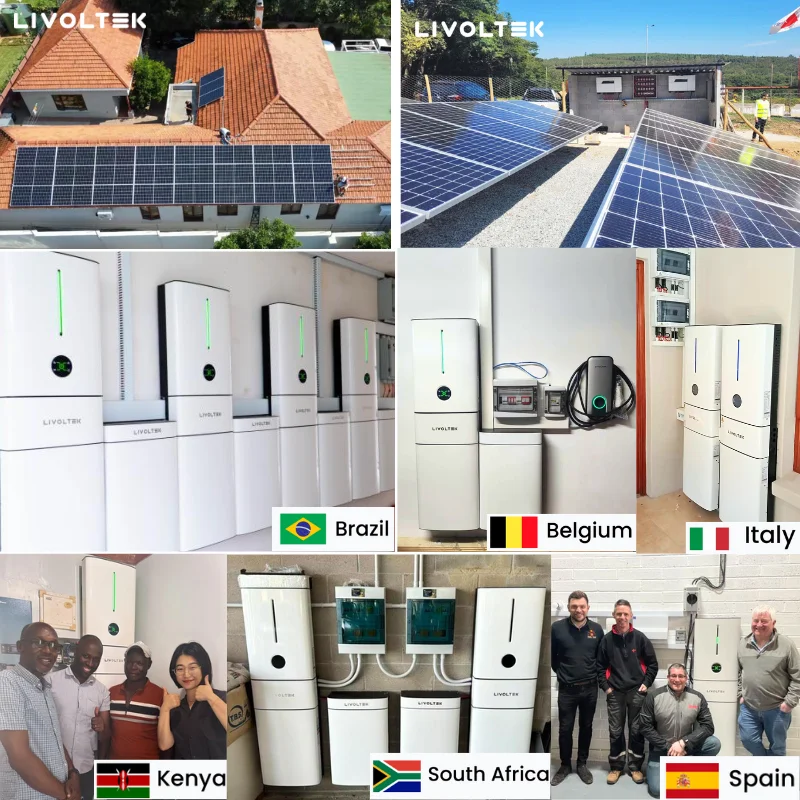 LIVOLTEK EU Standard Solar Complete Set 3Kw 5kw 6kw 10kw Solar Panels Hybrid Solar System 10kw Solar Energy System for Home Use