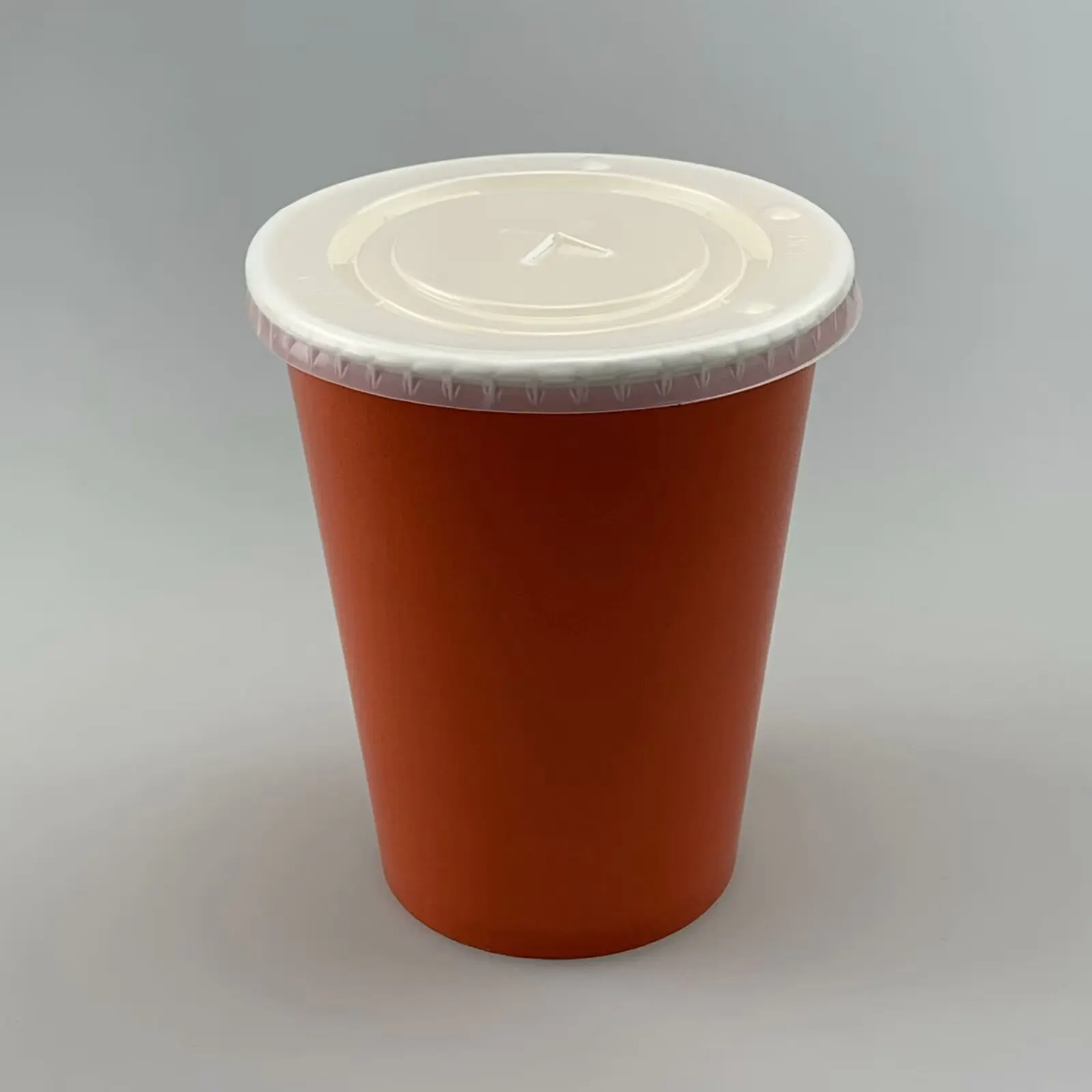 12oz Cold Drink Paper Cup Double Pe Coated Furit Paper Cup With Lid