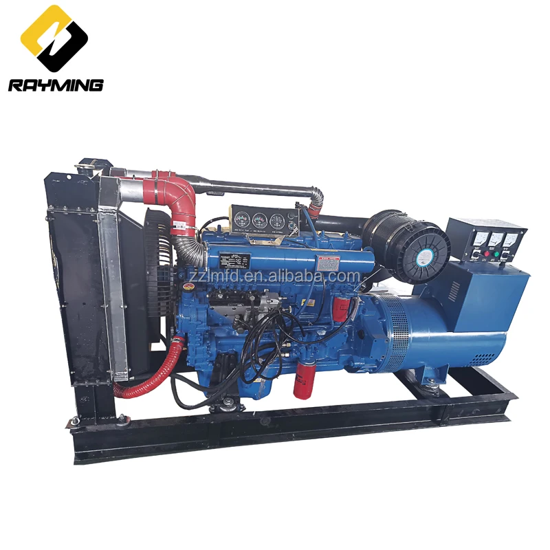 Home use AC 50hz 100kw diesel generator 125 kva generators by Weichai  Ricardo R6105ALZD engine for sale