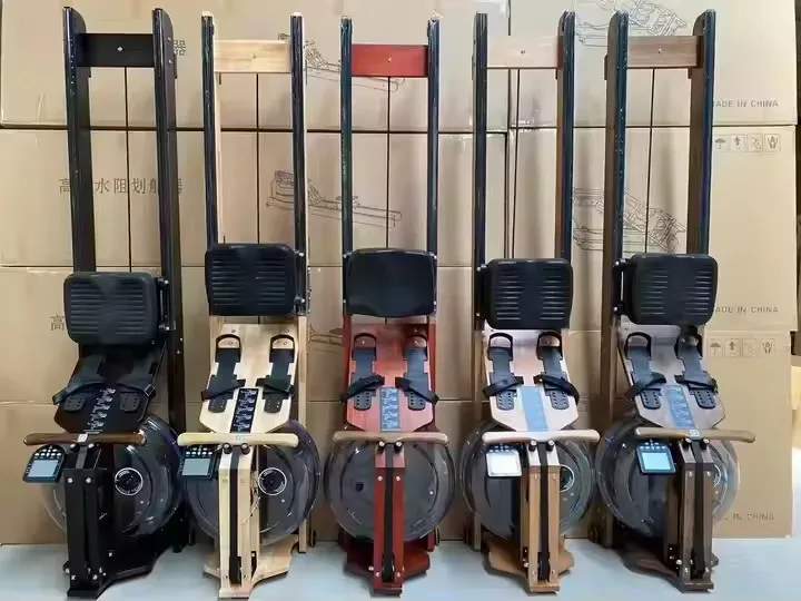 Custom Made Wholesale Rowing Machine Commercial Water Rower / Power Generation System Rowing Machine