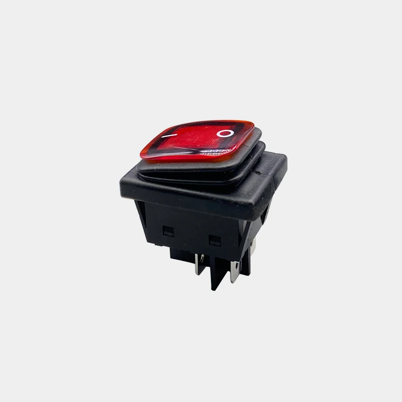 Rocker switch 2-speed four-leg waterproof 30A high current KCD4 rocker power button switch
