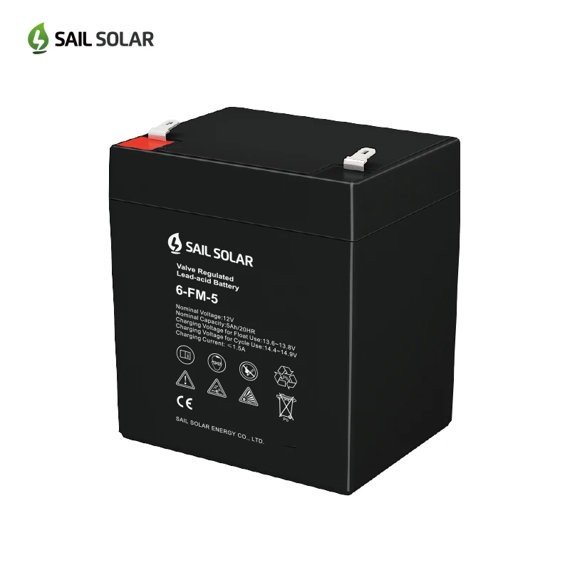Hot Selling 12V 5Ah 7AH 9Ah 10Ah Lead Acid Deep Cycle AGM Battery For Solar System